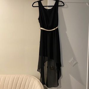 Forever 21 black high-low dress